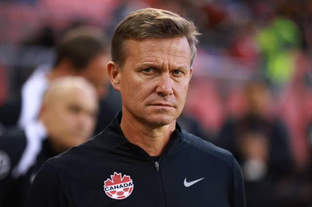 Canada head coach Jesse Marsch