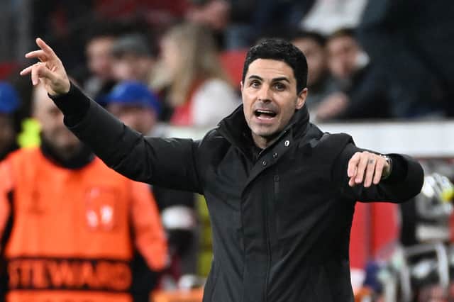 Arsenal head coach Mikel Arteta