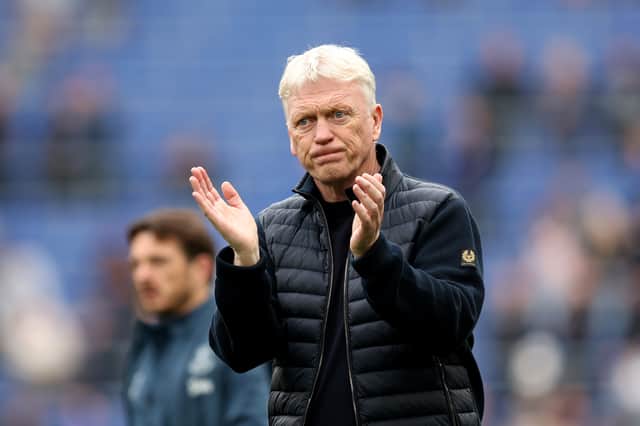 Everton head coach David Moyes