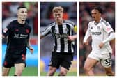 Alejandro Grimaldo, Lewis Hall & Antonee Robinson
