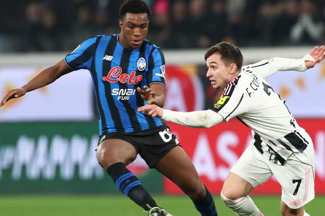 Ahanor (left) moved to Atalanta from Genoa for just €4m last summer.