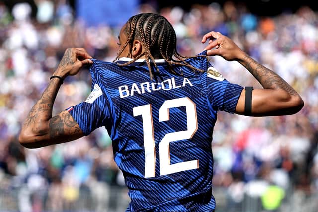 Bradley Barcola of PSG is said to be a top transfer target for Arsenal