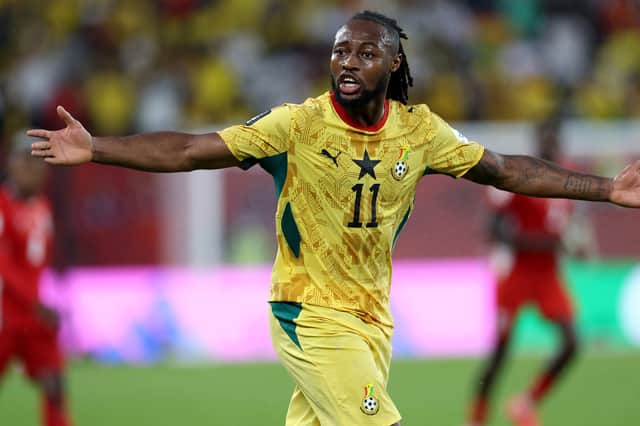 Antoine Semenyo made his debut for Ghana in 2022.
