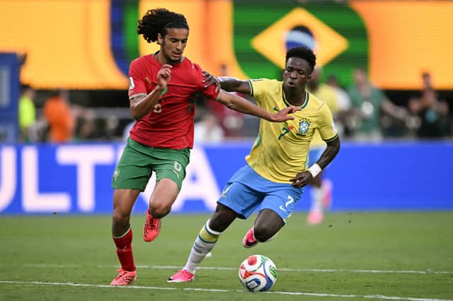 Lille midfielder Ayyoub Bouaddi is continuing to attract attention as he stars at the World Cup with Morocco