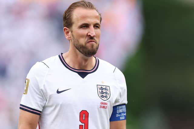 Harry Kane managed just 19 touches in the match against Ghana