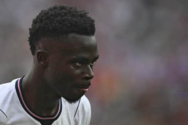 Arsenal's Bukayo Saka could be handed his first start of the tournament against Panama