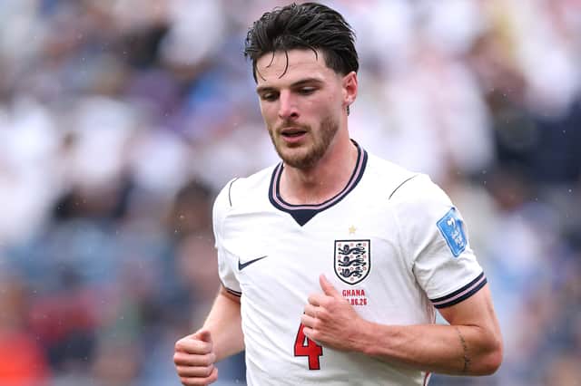 Declan Rice has admitted to playing through hamstring discomfort