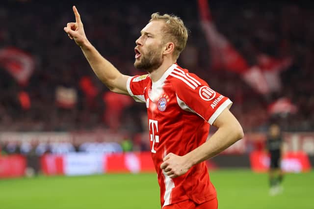 Bayern Munich star Konrad Laimer is among a host of players Arsenal have been predicted to sign this summer