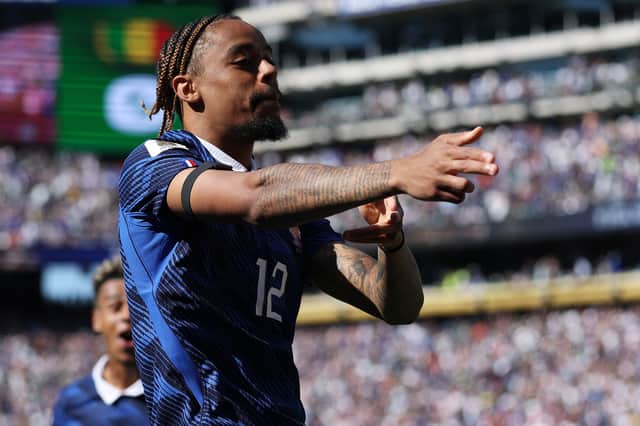 Barcola scored his first World Cup goal against Senegal