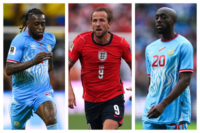 Aaron Wan-Bissaka, Harry Kane & Yoane Wissa