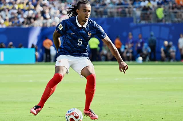 Koundé made his 50th appearance for France at the World Cup