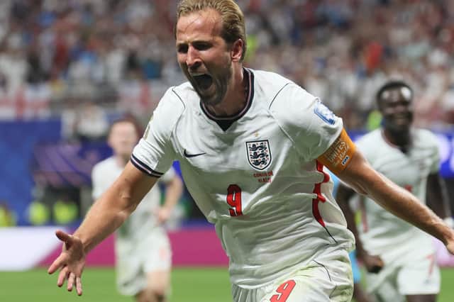 Harry Kane's late winner put him level with Ferenc Puskás on 84 international goals