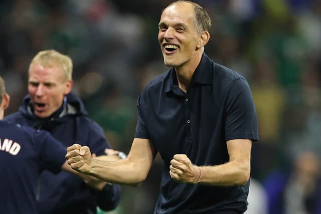 Tuchel has now won 15 of his 19 matches in charge of England