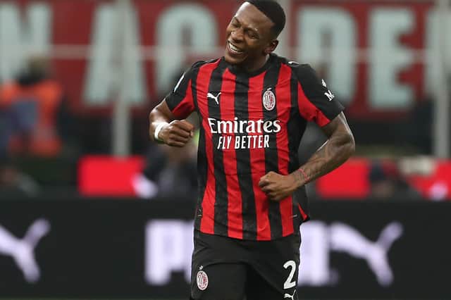 Estupiñán's only goal for AC Milan was a winner against rivals Inter