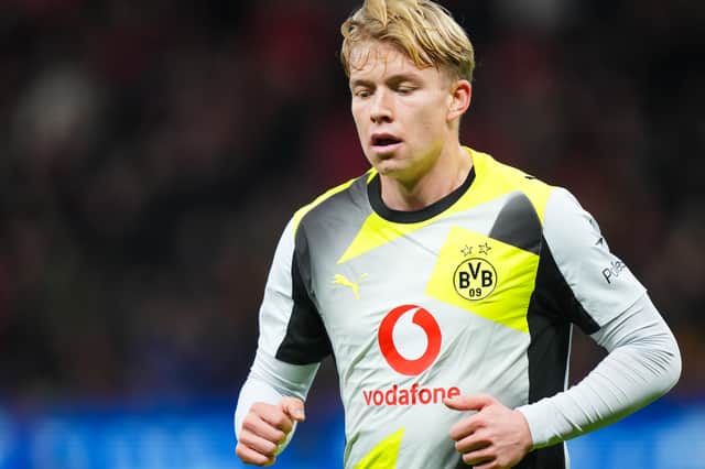 Svensson joined Dortmund from Danish side Nordsjælland in 2025