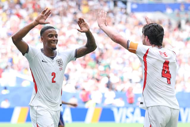 Aston Villa Ezri Konsa scored in England's World Cup third-place play-off victory over France.