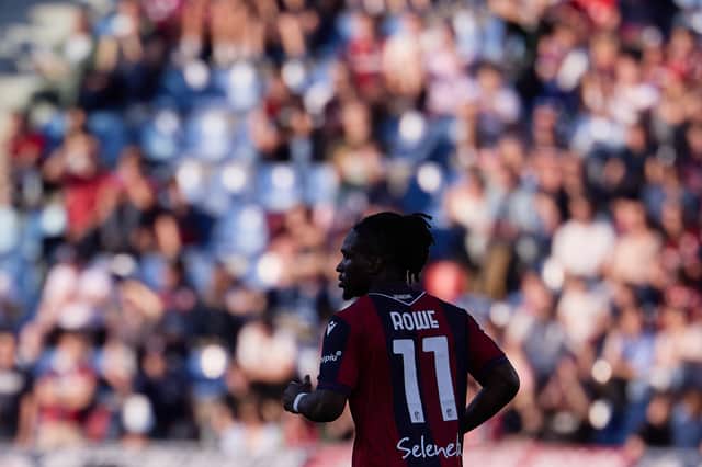 Jonathan Rowe has reignited his career in Serie A with Bologna