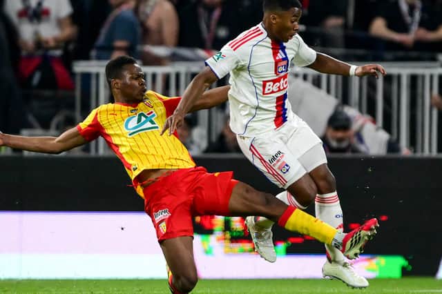 Sangaré helped Lens to win their first ever French Cup last season