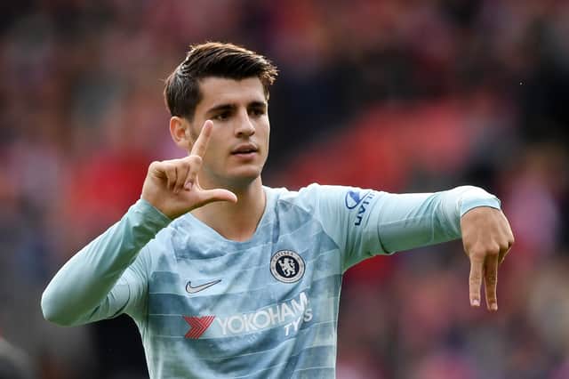 Alvaro Morata was unable to kick on after a promising start at Chelsea