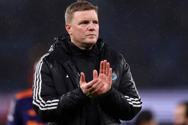 Howe led Newcastle to the 2025 EFL Cup, their first major trophy in 70 years