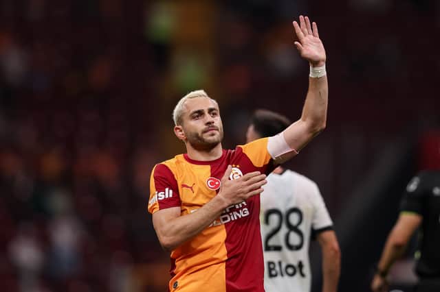 Galatasaray's Baris Alper Yilmaz could be Everton's most expensive signing this summer
