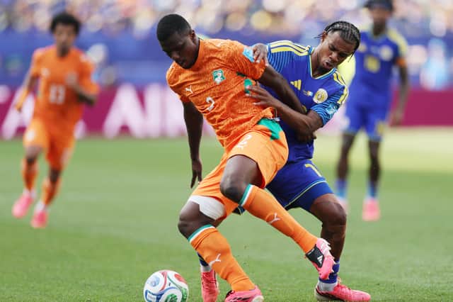 Diomande was a member of the Ivory Coast's World Cup squad