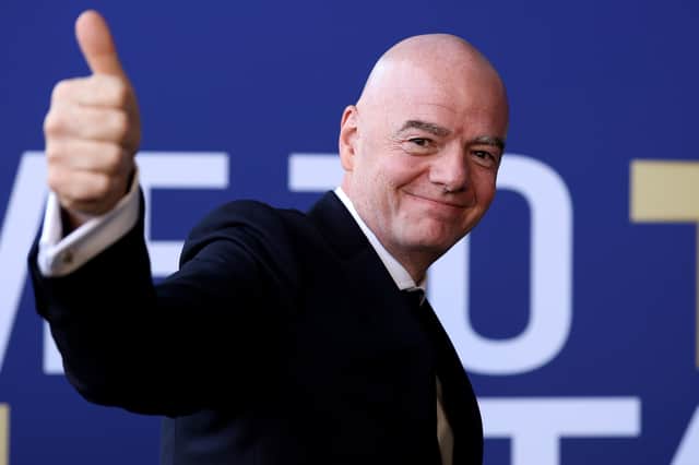 Gianni Infantino has been FIFA president since 2016