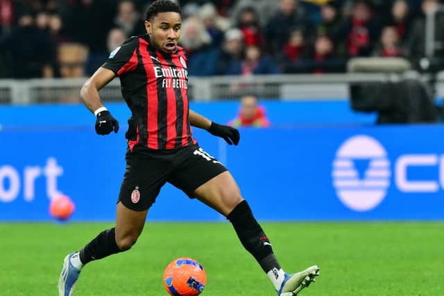 Christopher Nkunku scored eight goals in 35 games for AC Milan last season