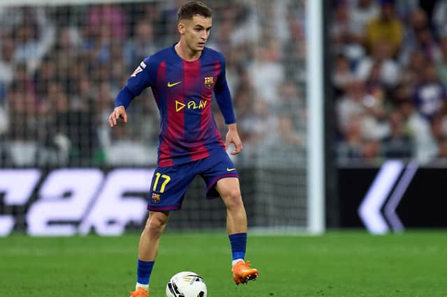 Casadó made his Spain debut in a Nations League match against Denmark in 2024
