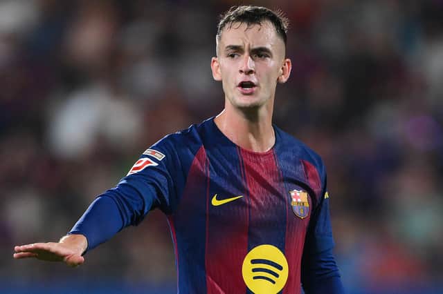 Marc Casadó has made 75 appearances for Barcelona's first team since making his debut in 2022