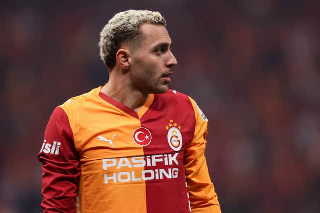 Baris Alper Yilmaz has five goals in 38 appearances for Turkey