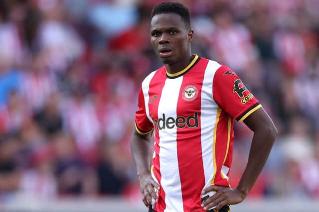 Mamadou Sangaré enjoyed a sensational debut for Brentford in their 3-0 win over Spurs