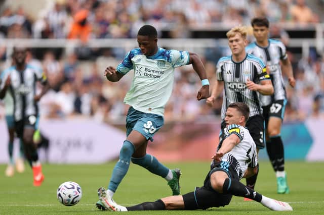 Newcastle United are said to be among a number of clubs after Bayer Leverkusen striker Christian Kofane