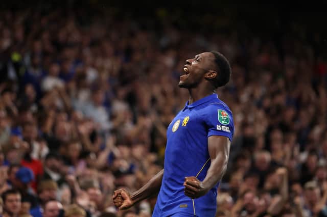 Danny Welbeck scored in Chelsea's 2-0 second round Carabao Cup win over Luton Town