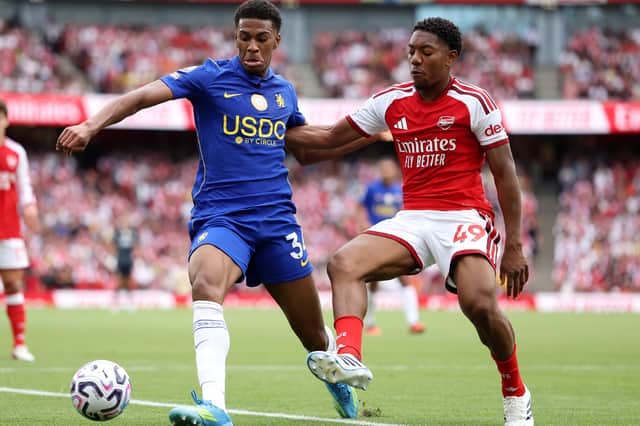 Myles Lewis-Skelly struggled against Chelsea despite Arsenal's 2-1 win
