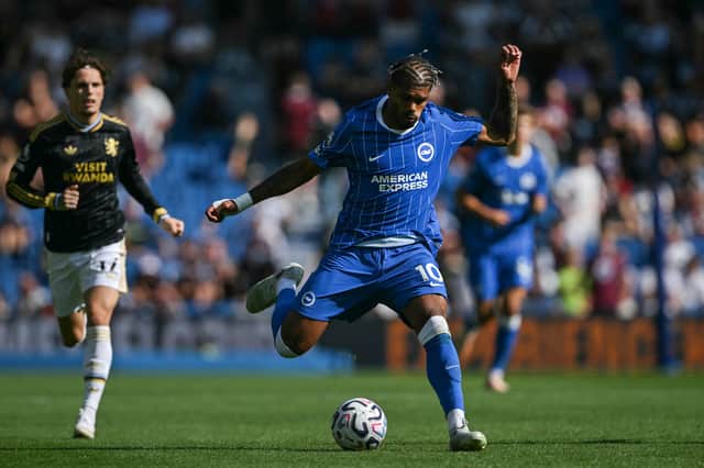Georginio Rutter could lead the line for Brighton against Coventry