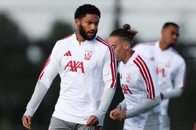 Joe Gomez has yet to feature for Liverpool this season