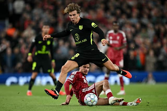 Atletico Madrid's Pablo Barrios has been lighting up La Liga over the past four seasons
