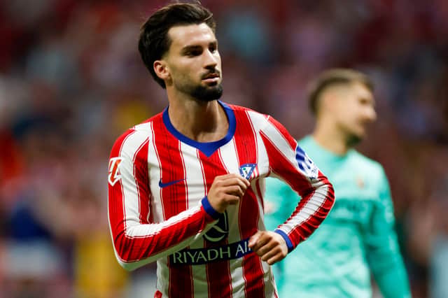 Atletico Madrid's Alex Baena looks to be attracting some Premier League interest