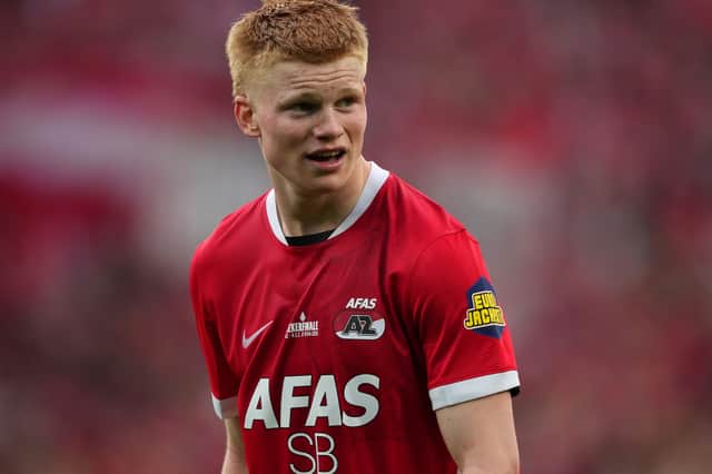 Kees Smit made his  83 appearances for AZ at the age of 20 - and could soon be moving to Anfield
