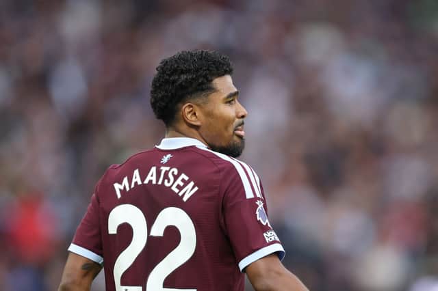 Aston Villa's Ian Maatsen was the victim of a brutal tackle against Nottingham Forest