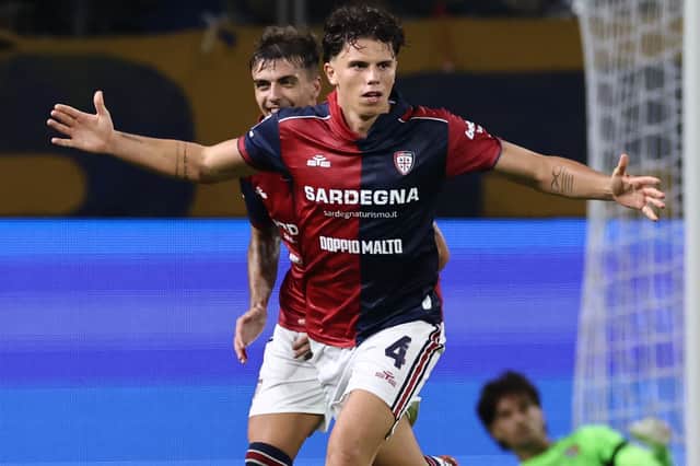 Alessandro Romano has made a big impression on loan at Cagliari