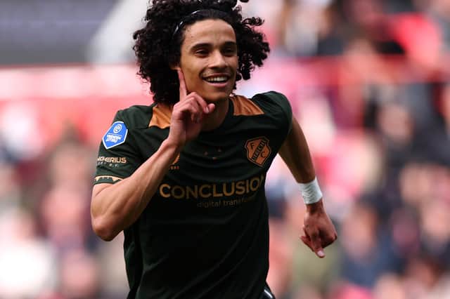 Gjivai Zechiël during last season's loan spell at Utrecht