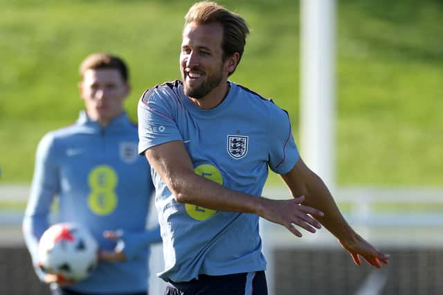 Harry Kane is set to lead the line for England against Spain