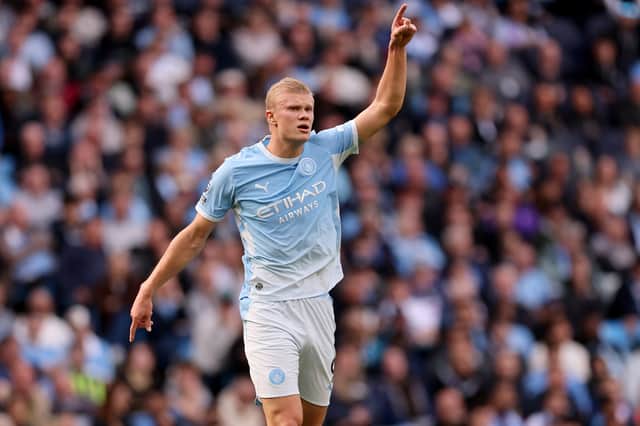 Erling Haaland could be among a host of Man City players to leave should the club find themselves relegated