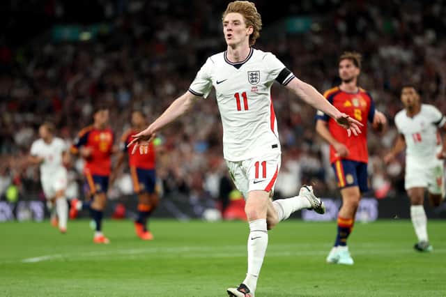 England lost to Spain despite Anthony Gordon's excellent counter-attacking goal