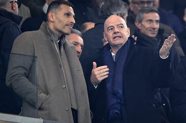 Club chairman Khaldoon Al Mubarak (left) insists that Manchester City are innocent of all charges