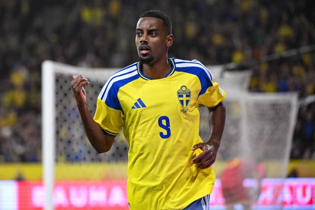 Alexander Isak left international duty with Sweden due to injury
