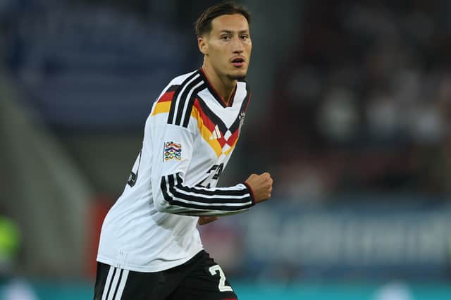 Younes Ebnoutalib earned his first two international caps for Germany in the past week - and is now a rumoured target for Tottenham Hotspur