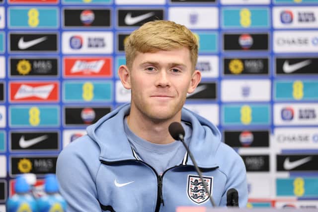 Four-cap left-back Lewis Hall is set to start against Czechia